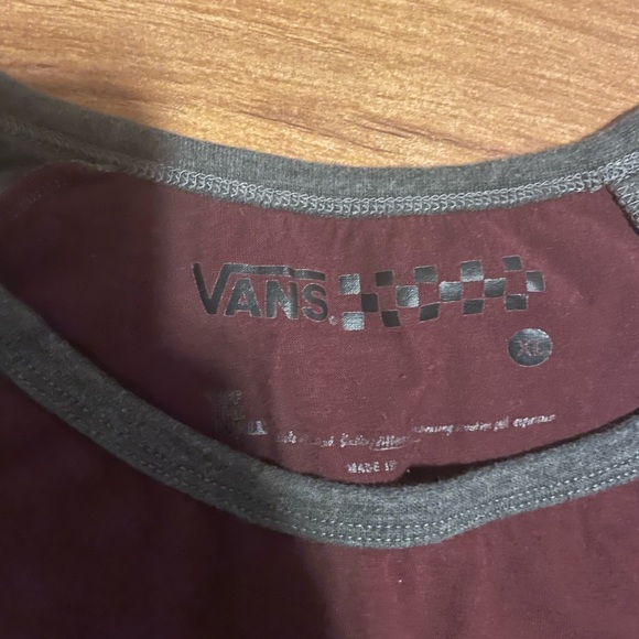 VANS baseball style tee - Picture 2 of 2